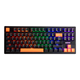 Tastatura USB Marvo KG901C mehanička , sa plavim mehaničkim prekidačima, bez numeričkog dela, RGB pozadinsko osvetljenje crna